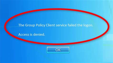 group policy failed windows 10.